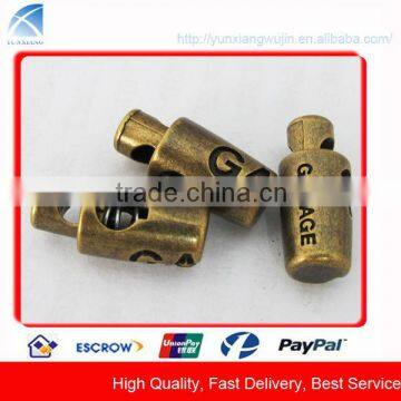 CD9838 Fashion Custom Cord Stopper Metal for Garment