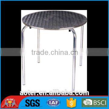 Stainless steel tea table