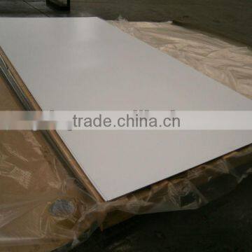 PVC sheet white mat