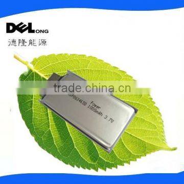 Rechargeable battery 3.7V/7.4V/12V customized capacity li-polymer batteries