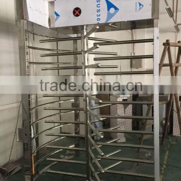 RFID access control dual full height turnstile(FH)