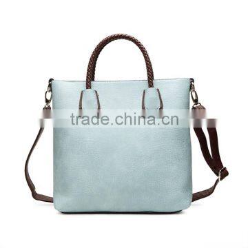 Wholesale top selling women pu leather shoulder bag bucket bag 2016