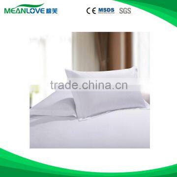 Non-woven wholesale white100% polyester satin pillowcases