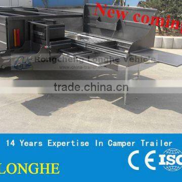 New walking through camper trailer coming