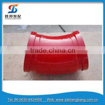 OEM supplier concrete pump double layer elbow