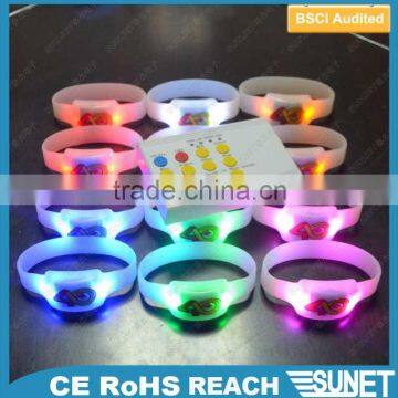 hot new products for 2016 fashion colorful led light wristband