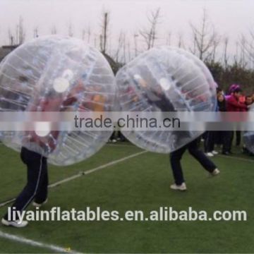 1.5m inflatable bumper ball, bubble ball for soccer game