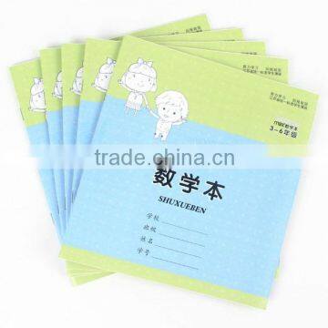 Custom cheap exercise book softcover notebook school notebook printing