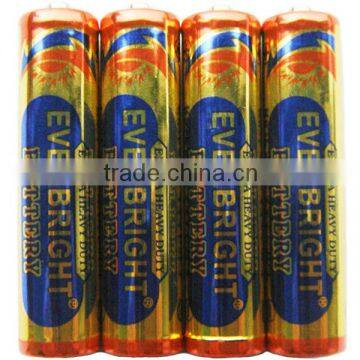 Low Price non-chargeable 1.5v aaa heavy duty battery /aaa/r03/r03p