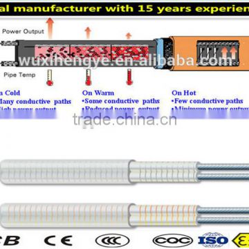 220V/380V/415V/440V 2014 new Self Regulating Heat Tracing wire Cable