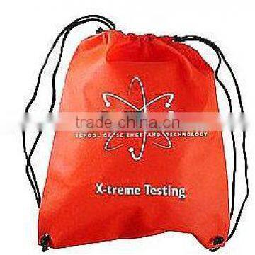 Non-Woven Drawstring Back Pack Bag - 15" x 18"