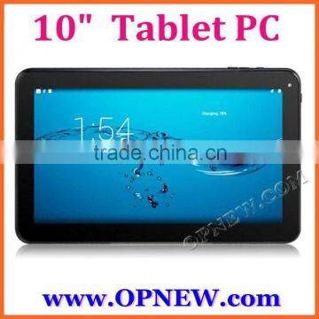 10 inch quad core tablet pc hdm i support ebook build-in Bluetooth Wifi Camera tablet computer external 3G