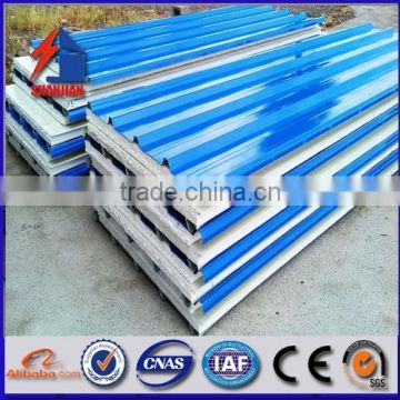 EPS sanwich Color steel sandwich panel for prefab house wall and roof