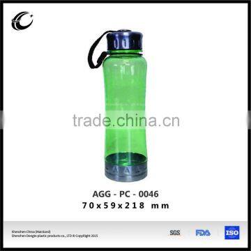 New product disposable drinkware water plastic bottle color change plastic bottle wholesale hard plastic bottle with lid straw