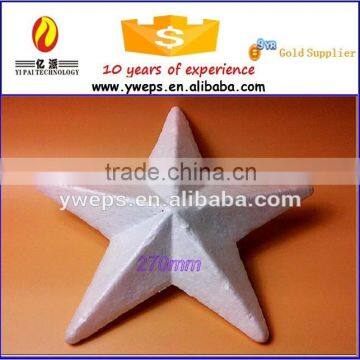 YIWU YIPAI80mm white polyfoam solid five--pointed star