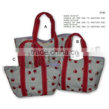 Recyclable Canvas Embroidery Gift Bag