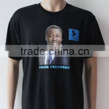 custom logo sublimation men's t shirt design printing with wholesale price china