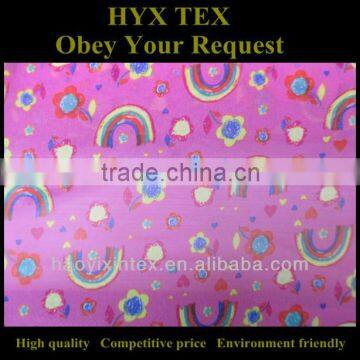 100% Polyester Chiffon Fabric Rainbow Printing Chiffon for Kids