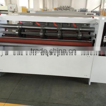 corrugated cardboard thin blade slitter scorer machine