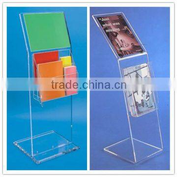 The World Top 500 Brands Design Custom a4 Acrylic Book Shelf photo-3