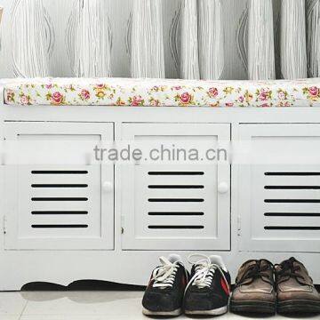 Practical hot sale entrance wood shoe cabinet