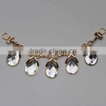 Fashionable Style Decorative for Lady Garment Ornament &five Drops Neckline for Garment