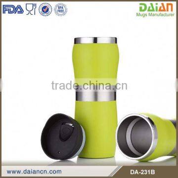 Colorful Rubbler Coating Stainless Steel Thermos Bottle photo-3