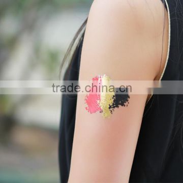 football world cup Fashion sports country flag temporary tattoo sticker