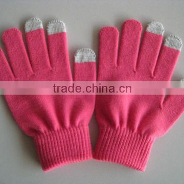 Hot sell magic e-touch gloves for smartphone