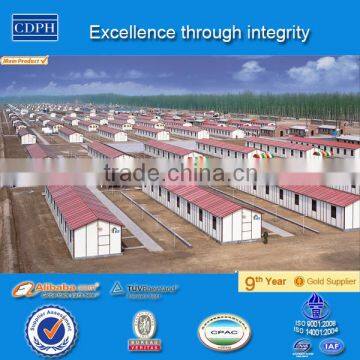 temporary modular house construction site, worker dormitory