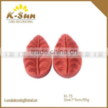 Top 3D silicone leaf veiner mold for cake decor