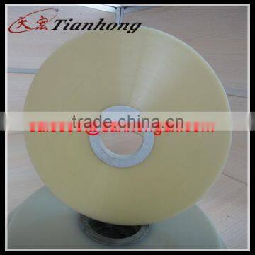heat temperature PET polyester film as alu strip material transparent adhesive PET insulation tape thermal reflect