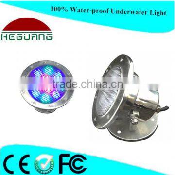 IP68 100% waterproof / Color changing 12W led underwater lights for small fountains