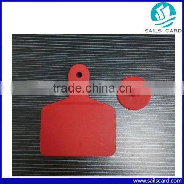 Animal Yellow Eartag or Red Color Ear Tag Stock on Sale Quality Choice photo-2