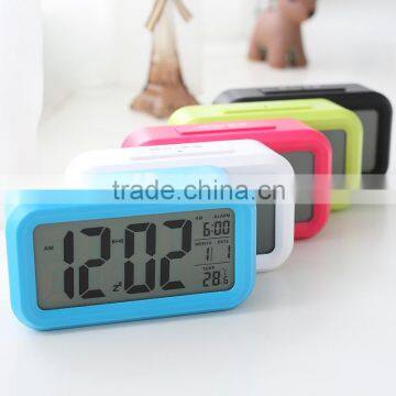 Funny Bedroom Standing Digital Time Zone Table Clock