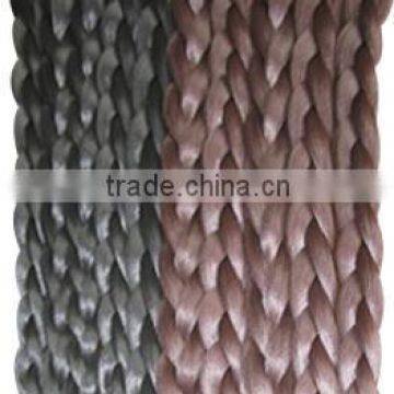 Factory wholesale lowest price synthetic hair yaki pony braids