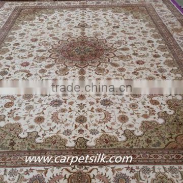 Hot Sale Handmade Pure Silk Big Carpet For Home