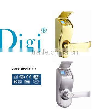 6600-97 biometric fingerprint door lock, finger scanner door lock, keyless digital door lock