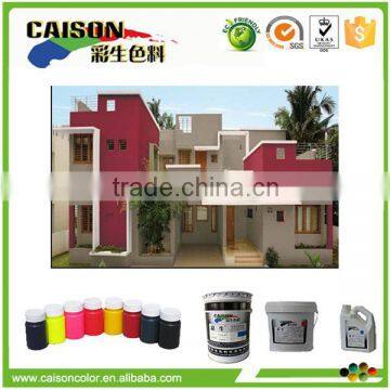 Caison Low-voc pigment concentrates for exterior wall painting