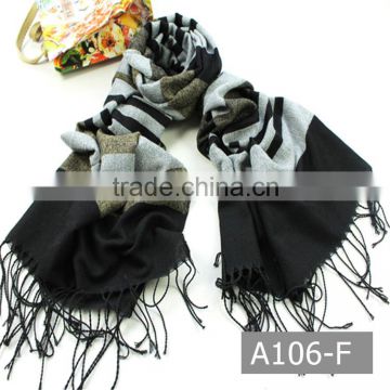 A106 Hot sale top quality best price fashion and arylic scarf jacquard scarf