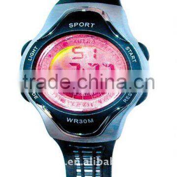 LCD Sport Watch