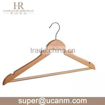 HRW-6613N wholesales wood suit hanger