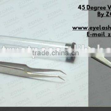 Volume Lash Tweezers In Plastic Tube Packaging / Get Volume Lash Tweezers Under Customer's Private Logo From ZONA photo-2