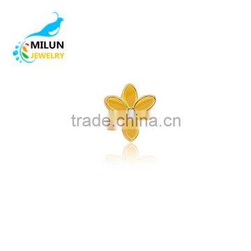Endless Flower Charm Fit All European Bracelet photo-2