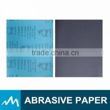 Grit 2000 Silicon Carbide Waterproof Abrasive Paper Like Matador Sandpaper