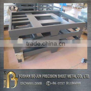 China supplier cnc machinery customized sheet metal powder coated steel frame for machines