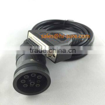 Deutsch connector J1939 to DB25 Female Cable for heavy duty truck