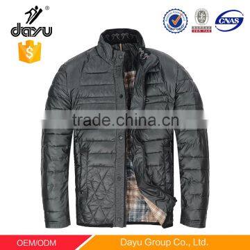 Middle aged men's cotton jacket winter cotton-padded jacket man cotton bomber jacket parka