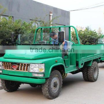 4 by 4 wheel drive 2.5t light truck self-dumping truck