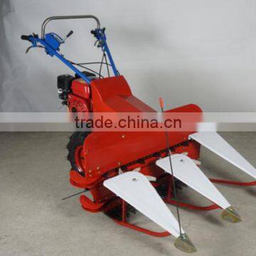 Agricultural harvesting tool 4G80 gasoline mini rice / wheat harvester